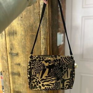Leopard Print Shoulder Bag